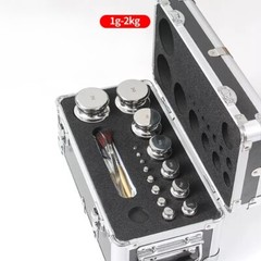 M1 Class Calibration Weight Set 1mg-5kg, 304 Stainless Steel for Balance
