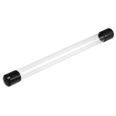 2pcs Storage Tube with Cap Lid Round Hollow Water Tube 300mm/12inch