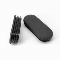 Oval Plastic End Caps For Tubing Bungs Inserts Blanking Plugs Furn. Feet Covers