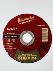 New Lot Of 6 Boxes of Milwaukee 4 1/2 Ceramic Cutting Disc 150 Disc Total