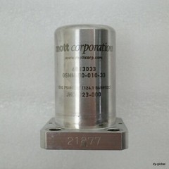 MOTT GasShield Filter Used GSMM-50-010-33 VLV-I-1022=A406