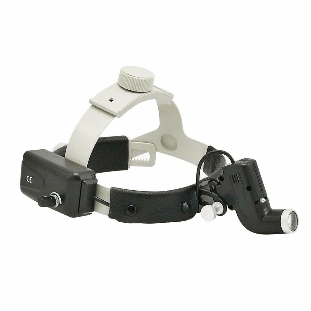 5W Dental Medical Headband LED Head Light Good Light Spot ENT Black US STOCK