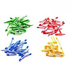 100 x Disposable Plastic Wave Shape Dental Tooth Gap Composite Interdental Wedge