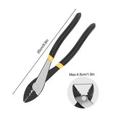 Wire Crimper Cutter Tool 10–22 AWG Heavy Duty Crimping Tool for Electrical Work