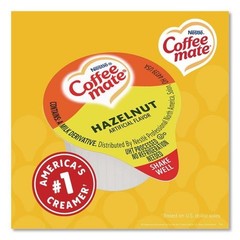 Coffee-Mate 35080 0.38 oz Liquid Coffee Creamer – Hazelnut (180/CT) New