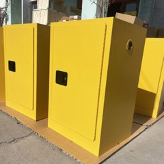 40 Gallon Fireproof Safety Storage Welded Cabinet for Flammable Liquid Free ship
