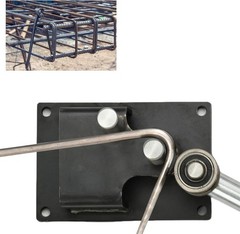 Heavy Duty Manual Rebar Bender,Bendable Diameter 4-14Mm Steel Rod,Industrial Met