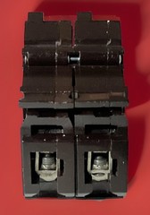 Wadsworth A250NI 50 Amp 2 Pole BIG BODY Plastic Foot Circuit Breaker A250