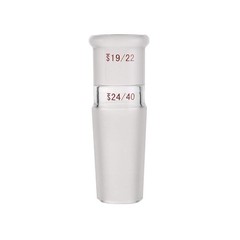 Glass Reducing Connecting Adapter from 9/22 Outer to 24/40 Inner Glass Joint …