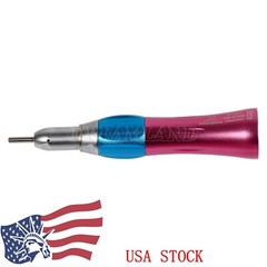 NSK Style Dental Low Speed Handpiece Straight Nosecone Standard E-Type Pink