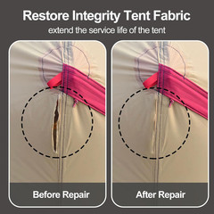 1DFAUL 120ml Tent Seam Sealer Waterproof, Seam Sealer Tent Sealant Repair Kit Cl