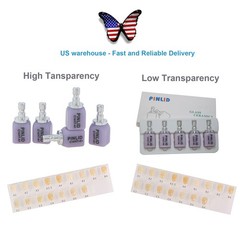 US C14 Dental Lithium Dislicate Block For Sirona Cerec IPS e.max CAD CEREC Block