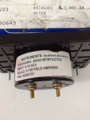 Yokogawa Panel Meter 260421MTMT9JCT/UL 0-150 Field Amperers (IE4)