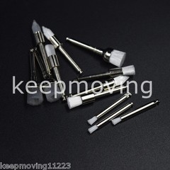 100x Disposable Dental Prophy Brush Cup Polishing Polisher 7 Types Flat Tapered