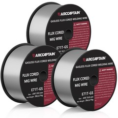 ARCCAPTAIN Flux Core Welding Wire E71T-GS .030” 0.8mm 2Lb Spool Gasless MIG New