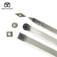 3 Pcs Set Carbide Woodturning Tool Mini Size Diamond Shape Round & Square Tool