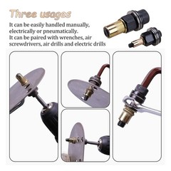 7 PCS Manual Rivet Nut Tool Kit Carbon Steel Nutsert Tool for M3-M12 Rivet Gun
