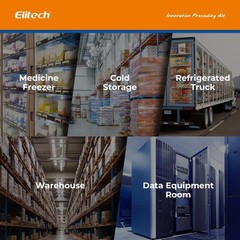Elitech GSP-6 Temperature Data Logger Humidity Recorder External Sensor USB Port