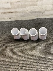 Lot of 4 Lasco SCH 40 1-1/4″ PVC 45° Elbow Slip x Slip
