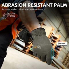 Light Duty Work Gloves Men Women High Dexterity Touch Screen Excellent Grip