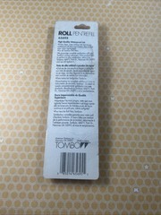 Tombow Black Roll 65695 Pen Refill Pack of 2 Sealed Japan Waterproof Fine Point
