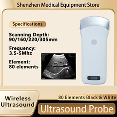 Portable Wireless Ultrasound Probe Scanner Support iOS Android Windows