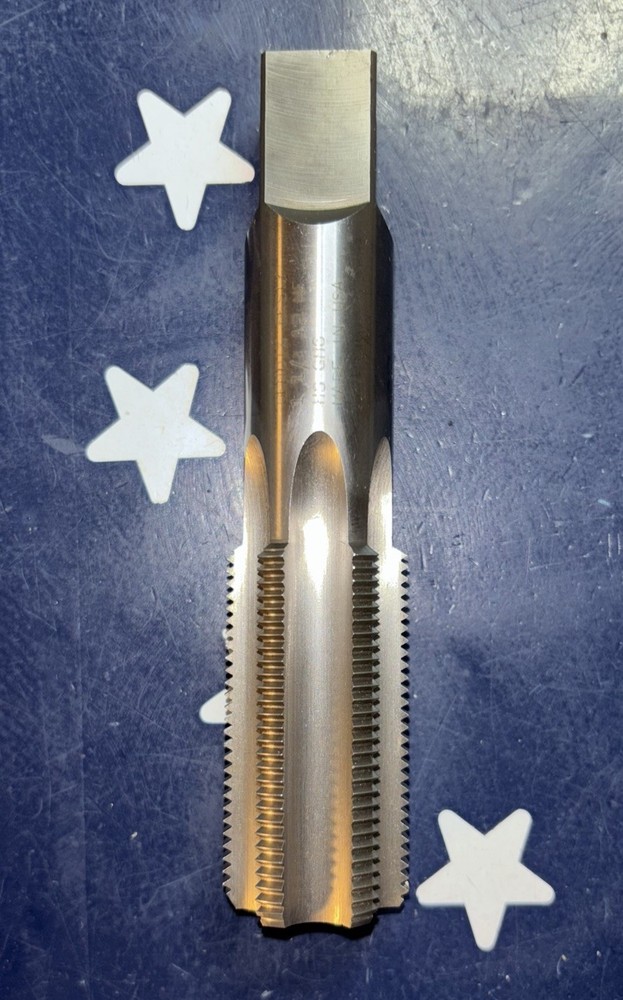 BESLY 1-1/4-12 Bottom Tap NF HS GH6 6FL 1-1/4” -12tpi USA