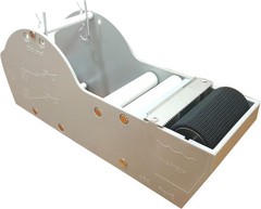 Water Activated Gummed Kraft Paper Tape Packaging Dispenser 3 Inch for Shipping,