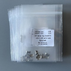 20Sets Dental Orthodontic 1st Molar Wide Big Brackets Roth 022 With hooks