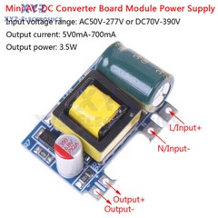 1-10PCS AC-DC 110V 120V 220V To 5V 700mA Power Supply Converter Module