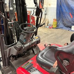 2021 Raymond 4460C35S 3500lb Used Forklift Triple Mast Sideshift 3308 Hours