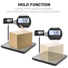 QP Shipping Scale for Packages, 440lb/0.35oz High Accuracy Digital Postal Sca…