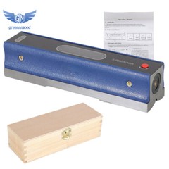 8″ Master Precision Level in Fitted Wooden Box For Machinist Tool 0.0002”/10”