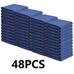 48 Pack Moving Blankets Set 80″ x 72″ Packing Pads Shipping Furniture Blue