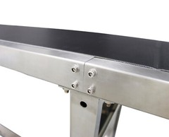 110V Industrial PVC Belt Conveyor for Industrial Transport System 118”x7.8″