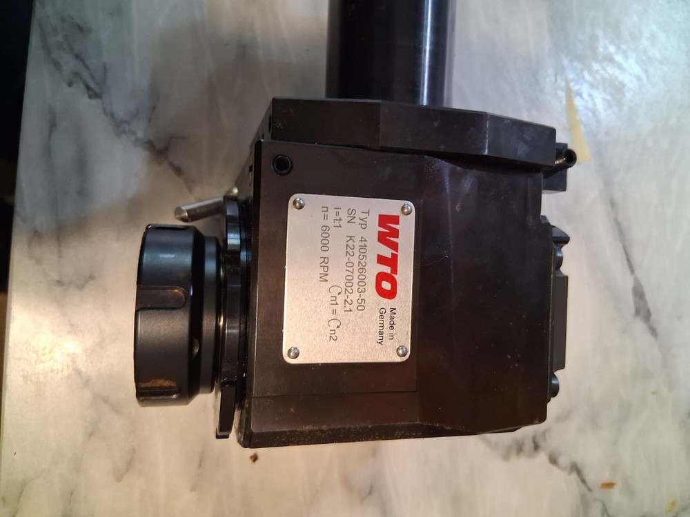 WTO typ 410526003-50, s.n k2207002-2.1 ,6000 rpm
