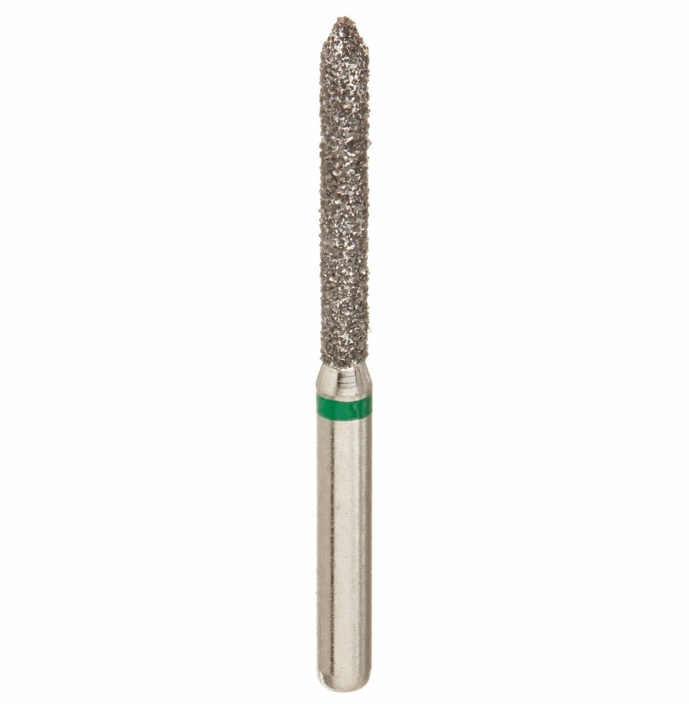 CROSSTECH Dental Diamond Short-Shank-BEVELEDCYLINDER-886/014C(MC9C)-Coarse 5Burs