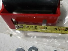 CNH case new holland ROLLER LOAD  Guide wheel bracket 3.5″dia x 5.25″ long   