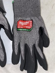 (4) Pair Milwaukee 48-73-7003 Size 10 (XL) Smartswipe Cut Level 6 Gloves
