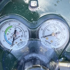 Victor CutSkill Flow Meter Regulator Argon 0781-4236 w/10’ hose mig & tig