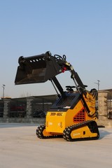 FREE SHIP 2026 New Mini Skid Steer Loader 24HP 4-in-1 Bucket 3-Stage Pump Hydrau