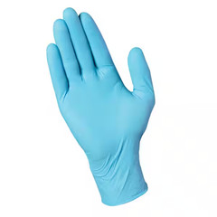Blue Disposable Nitrile Cleaning Gloves 200 Count One Size Fits Most