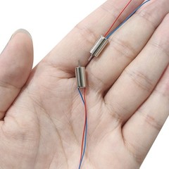 2 x DC 1.5V-3.7V 40000RPM Speed 6x12mm Mini Micro Coreless Motor