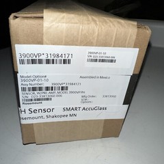 New ROSEMOUNT Model 3900VP-01-10 Sensor, With Pre-Amp 3900VP PH Smart AccuGlass
