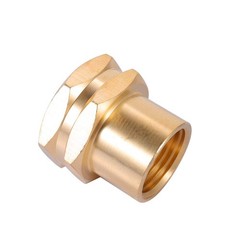Brass Pipe to Garden Hose Fitting 3/4GHT female 1/2 NPT female,