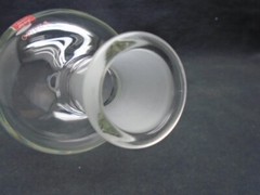 Kimble KONTES Glass 500mL Kugelrohr Single Distilling Bulb Ball Tube 24/40 Jts
