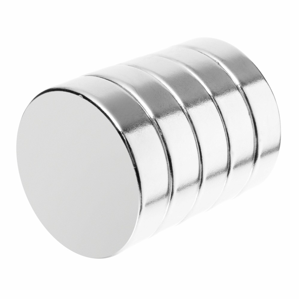 1 x 1/4 Inch Powerful Neodymium Rare Earth Disc Magnets N42 (5 Pack)