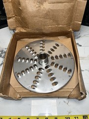 NEW- HALLDE 62636 10mm 3/8″ GRATER/SHREDDER PLATE BLADE DISC RG300 RG350 RG400