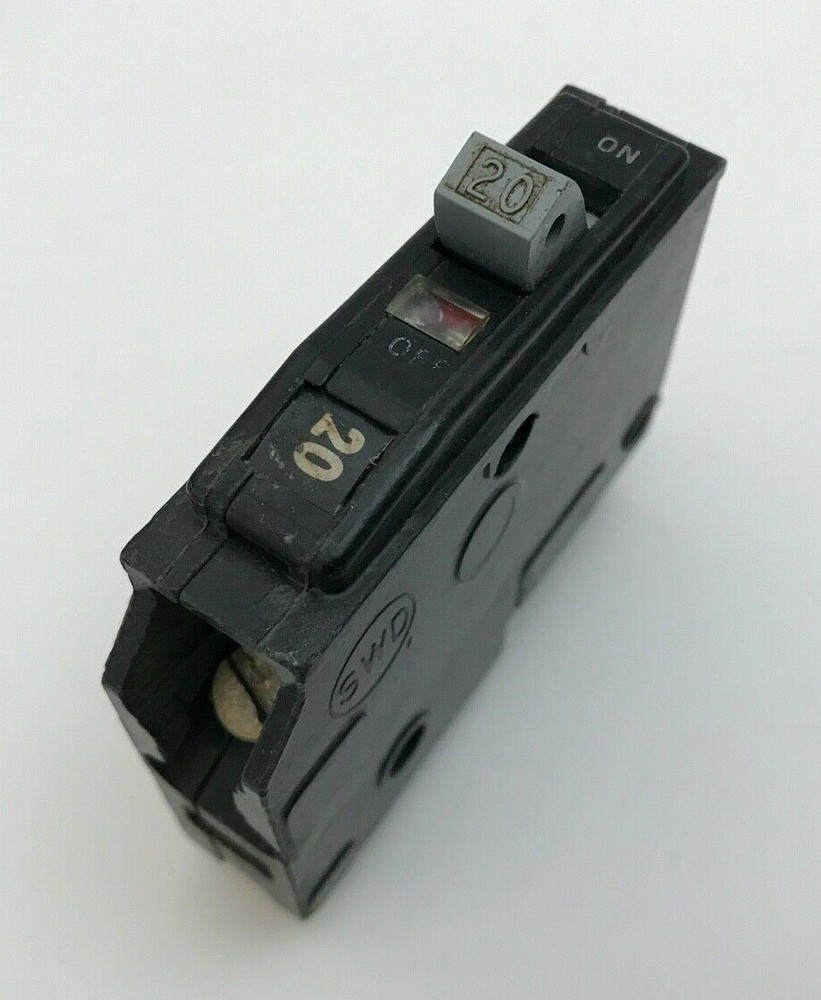 Square D QHB QHB120 1 Pole 20 Amp 240v Circuit Breaker QOB