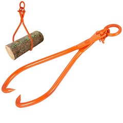 VEVOR Log Skidding Tongs 32 inch 2 Claw Log Lifting Tongs Heavy Duty 1543 lbs